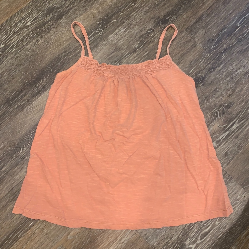 dusty peach tank top